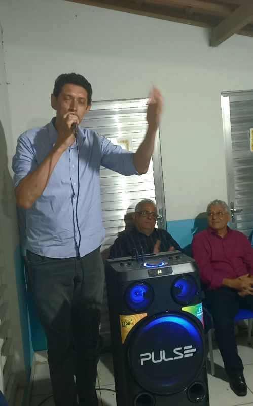 Pré- candidato à deputado federal Jayme Vieira Lima esteve pela primeira vez em Caetité no povoado de Campinas em Santa Luzia. — imagem 16